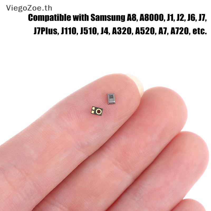 ViegoZoe 10 / 20 Chiếc Bên Trong MIC Thu Loa Micro Phụ Kiện Cho Samsung Galaxy A8 A8000 J1 J2 J6 J7 