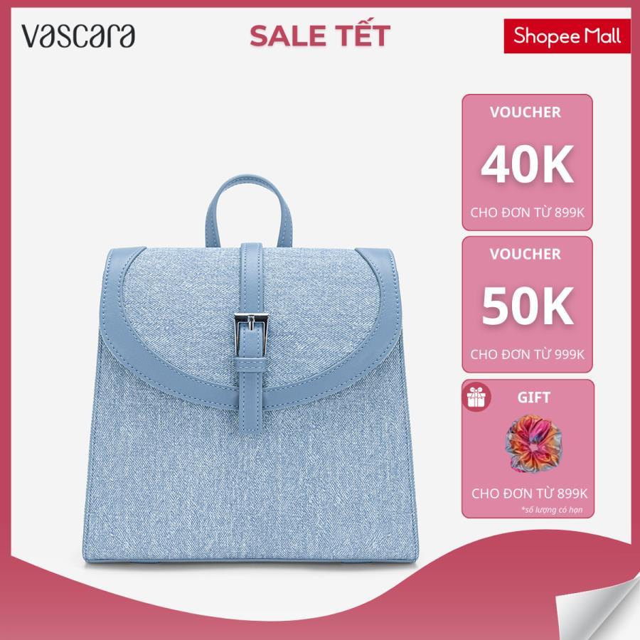 [Voucher 50K | 15.01] Vascara Balo Nắp Gập Nhấn Khóa Gài Kiểu - BAC 0230