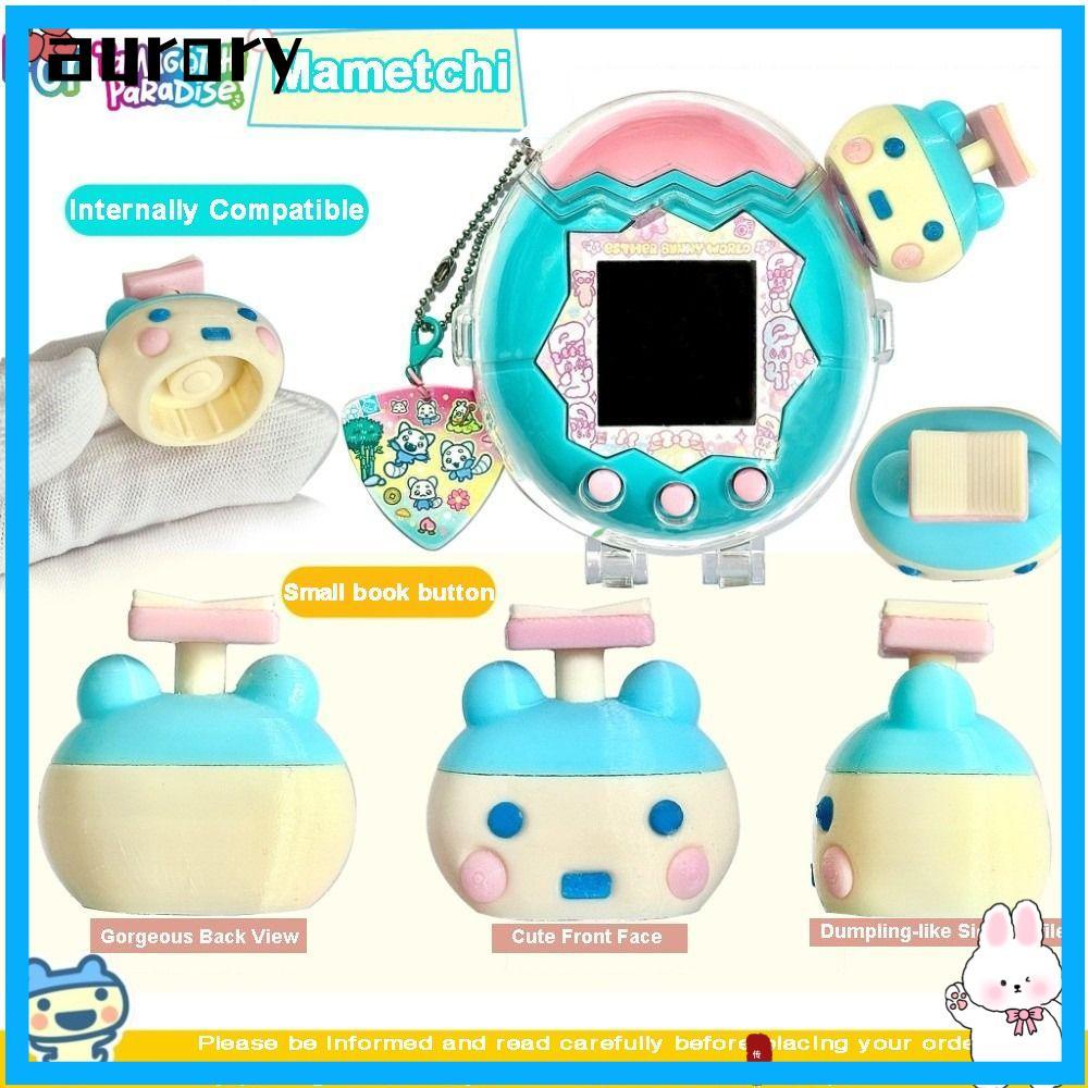 AURORY Núm Nắp, In Hình Mametchi Nút Bao, Máy Không Bao Gồm PETG DIY Trang Trí Núm Bảo Vệ Cho Tamago