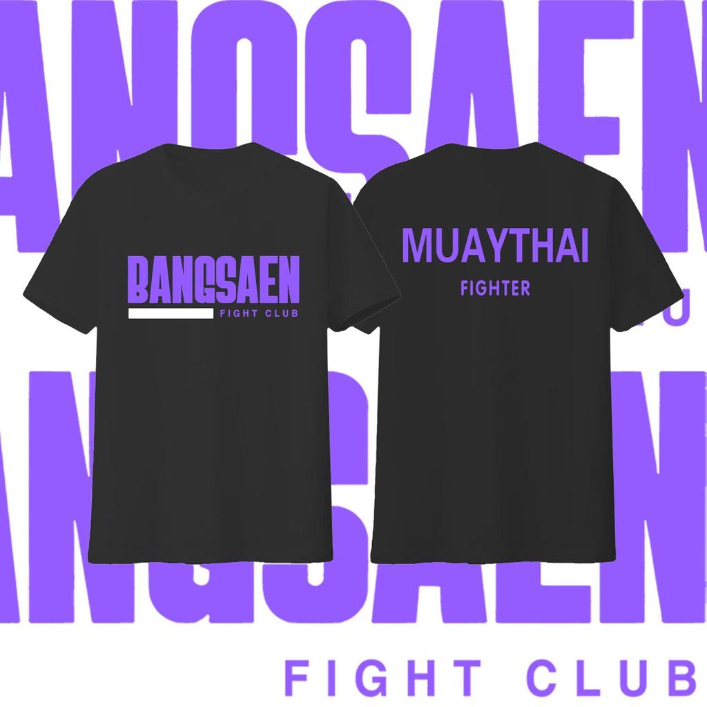 COD- Bangsaen Fight Club-Bangsan Club Áo thun Cotton cổ tròn Size S-5XL
