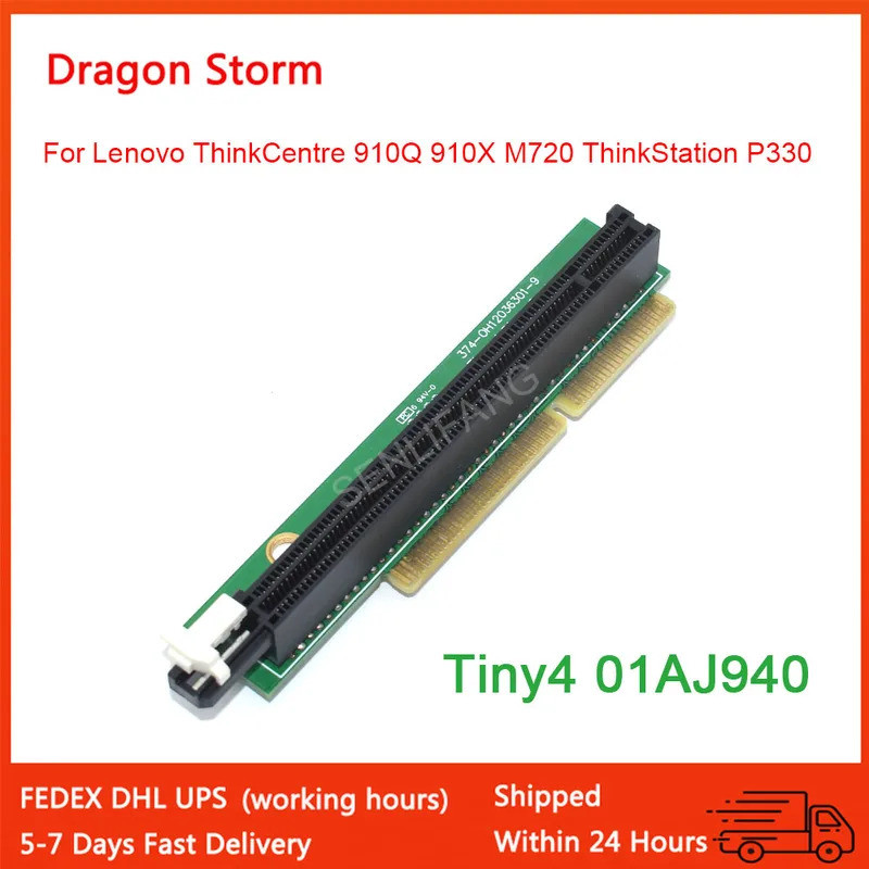 Thẻ đồ họa mở rộng PCIE16 mới cho Lenovo ThinkCentre 910Q 910X M720 ThinkStation P330 Tiny4 01AJ940 