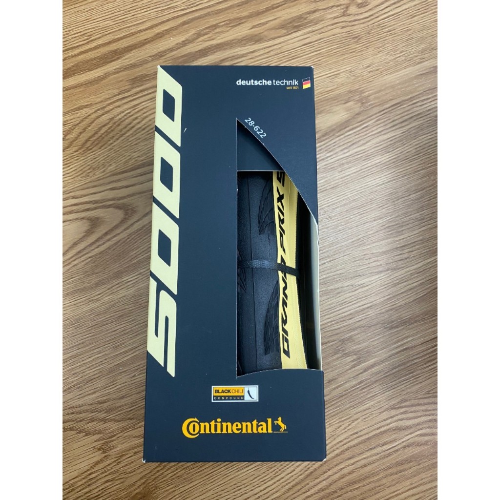 Vỏ xe đạp Continental GP5000 (viền vàng) 700x28c