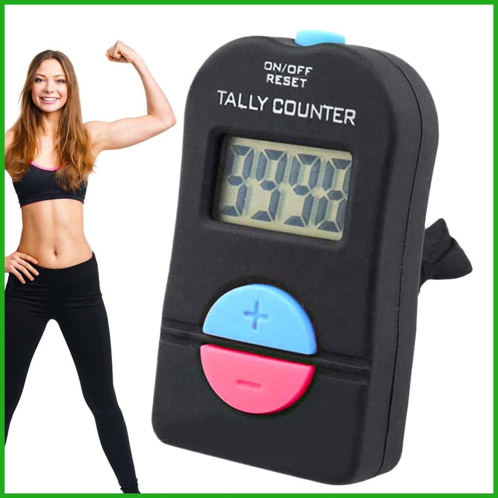 Clicker Counter Điện Tử Hướng Dẫn Sử Dụng Quầy Clicker Tay Tally Counter Di Động Thêm Và Trừ Người C