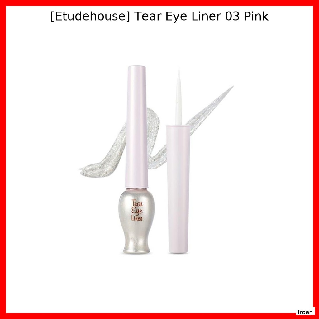 [Etudehouse] Tear Eye Liner 03 Pink / Korean Eye Liner / Creamy Formula / Chính hãng 100% của Ireen