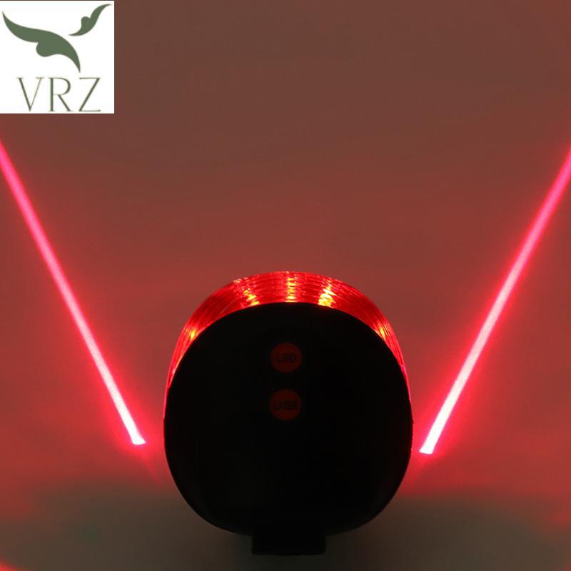 Đèn hậu Laser BFVN 5LED Dòng song song Laser Đèn hậu Laser Đèn cảnh báo xe đạp leo núi HOT