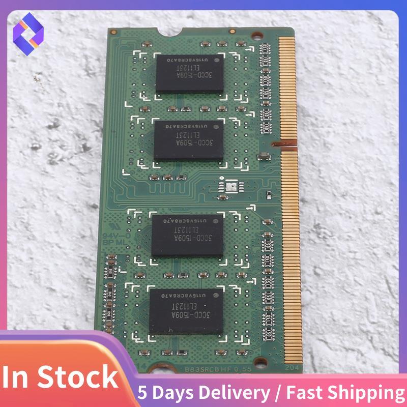 DDR3 2GB SODIMM Ram Memory 1RX8 PC3-10600S 1333Mhz Laptop Ram Memory 204Pin 1.5V Mô-đun bộ nhớ máy t