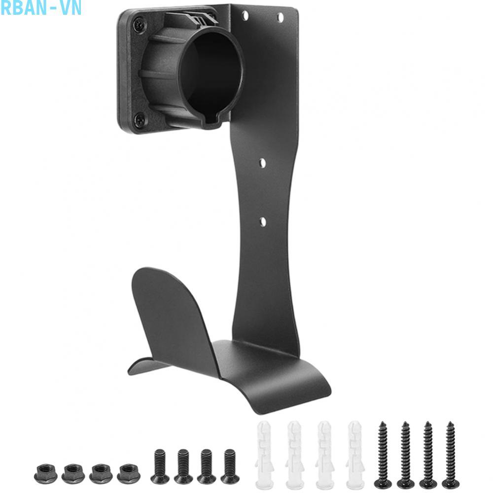 EV Charger Holder Stainless Steel Construction U-shaped Cable Hook J1772 Holster
