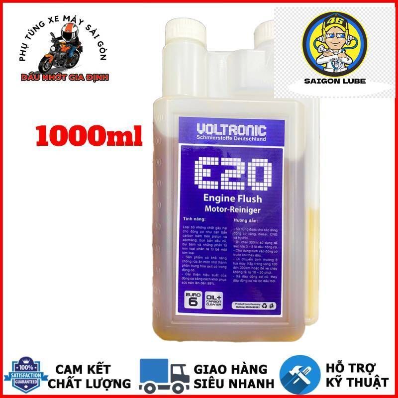 Dung dịch súc động cơ Voltronic E20 1 LÍT