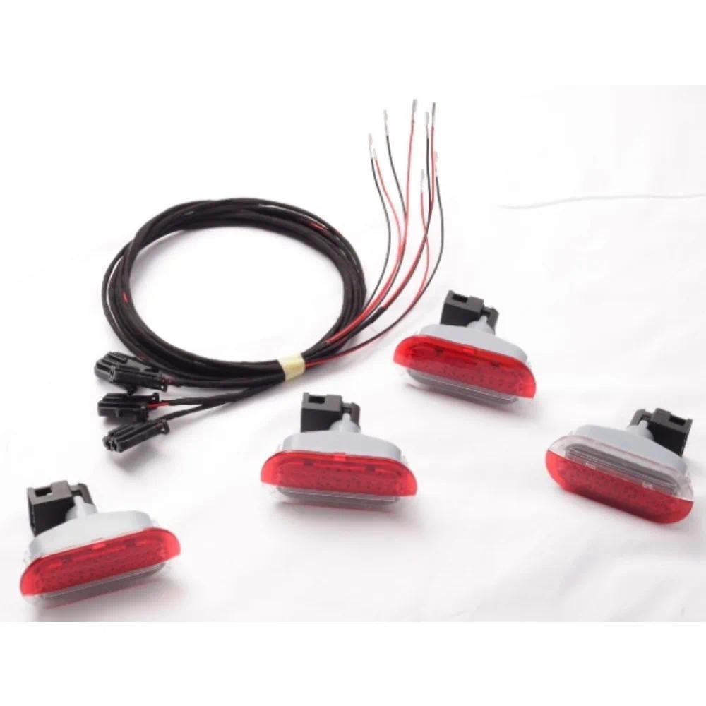 6Q0947411 Đèn báo động cửa Đèn đỏ có đèn-socket Giá đỡ đèn cho VW Beetle Golf 6Q0 947 411 6Q0 947 41