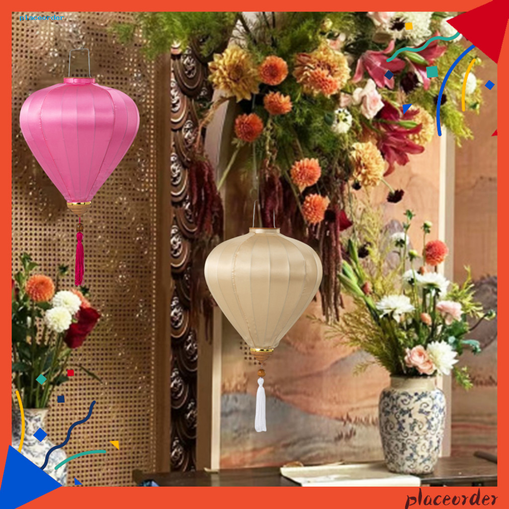 [PO] Đèn lồng lụa giả Trung Quốc: đèn lồng lụa giả đèn lồng màu đỏ đèn lồng xanh đèn lồng vàng đèn l