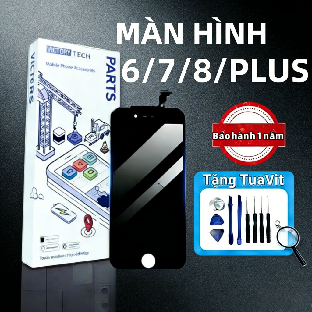 Màn hình cho ip 6,6PLUS 7,7PLUS,8,8PLUS ,màn hình lcd chính hãng  hiển thị sắc nét, cảm ứng mượt mà