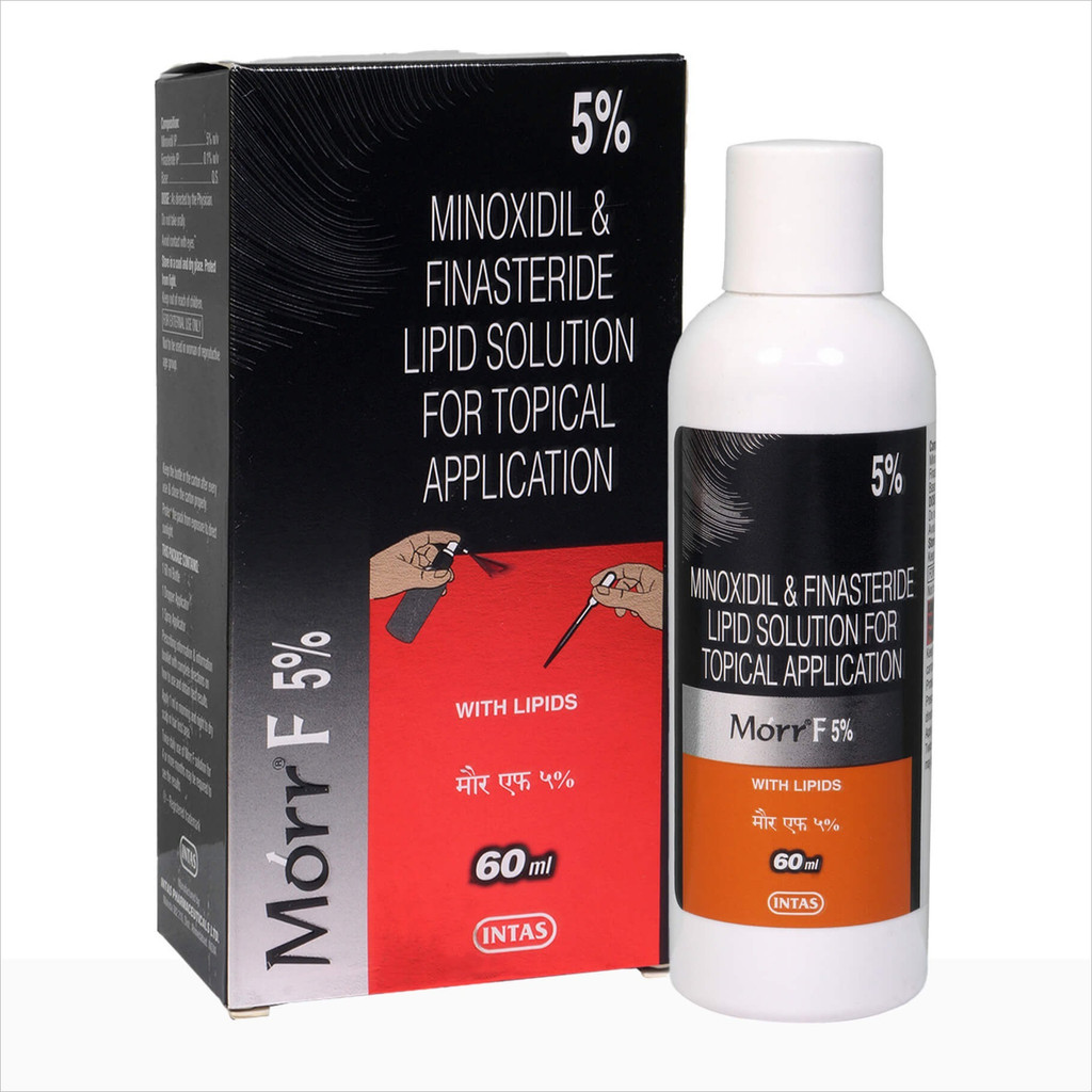 Tinh chất mọc râu, mọc tóc cao cấp Mi-no-xi-dil Solution Morr F 5% F5 60ml - TN