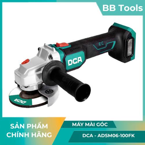 Máy mài góc không chổi than dùng pin DCA - ADSM06-100FK - ADSM06-100EM - ADSM06-100Z