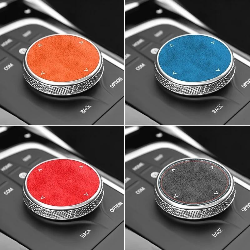 Làm Bằng Alcantara Cho Xe BMW 4er G22 G23 Z4 G29 X3 G01 Bảng Điều Khiển Ô Tô Bảng Điều Khiển Nút Bảo