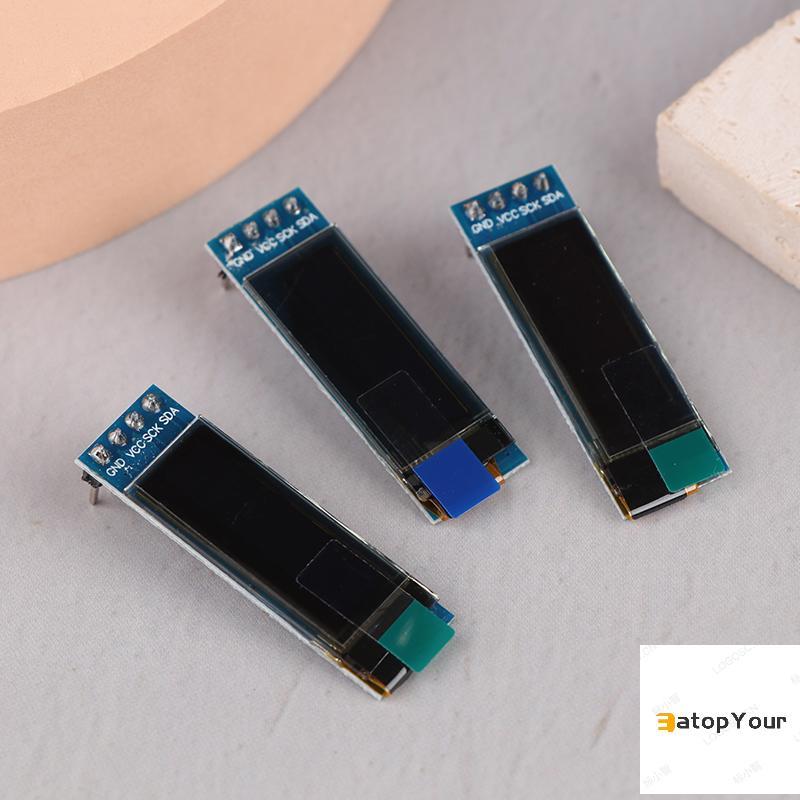 EatopYour 1 Mô-đun hiển thị OLED 0,91 Inch Trắng / xanh OLED 128X32 Màn hình LED LCD SSD1306 12832 0