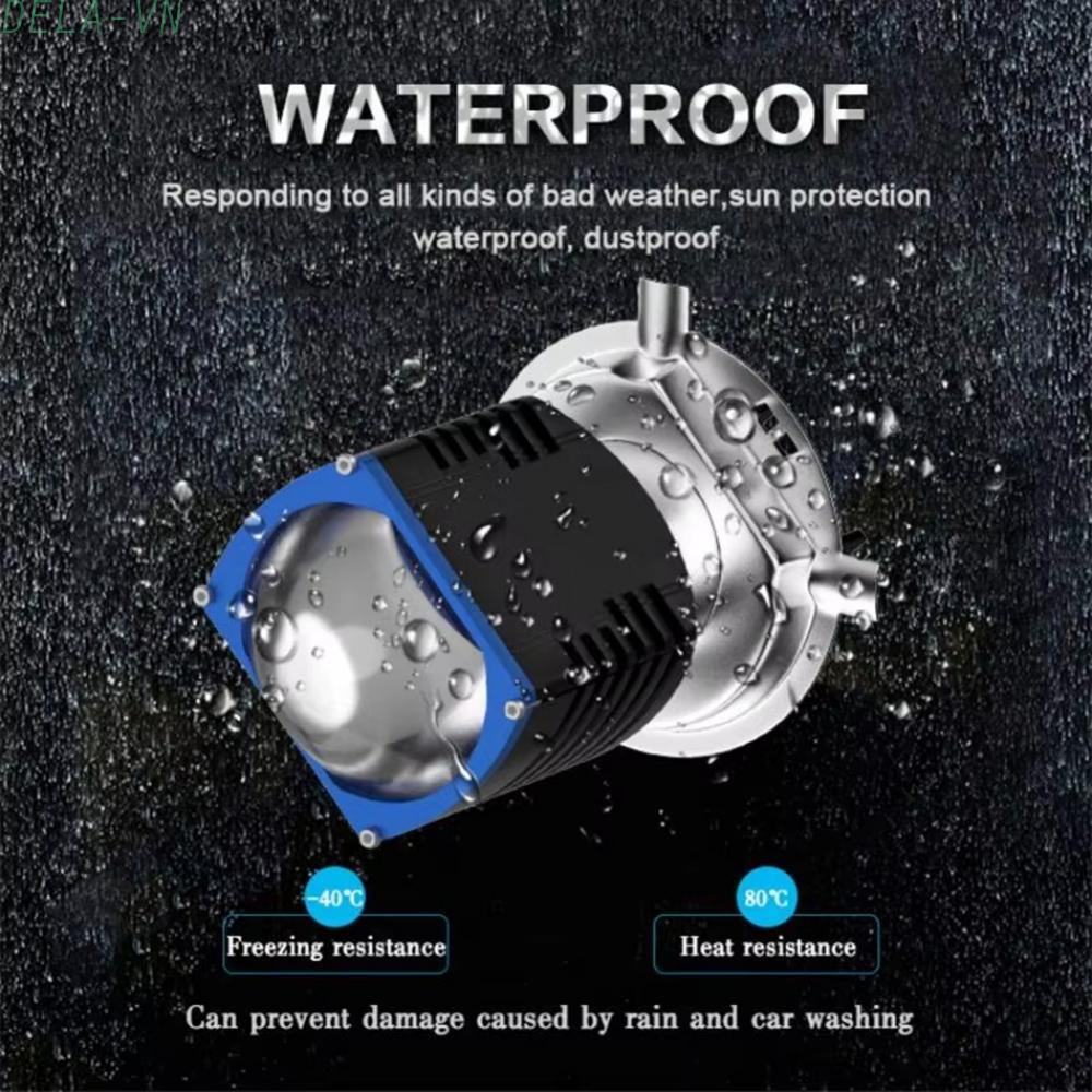 H6 BA20D Enhanced Nighttime Visibility Aviation Aluminum Off-road Applications#DELA