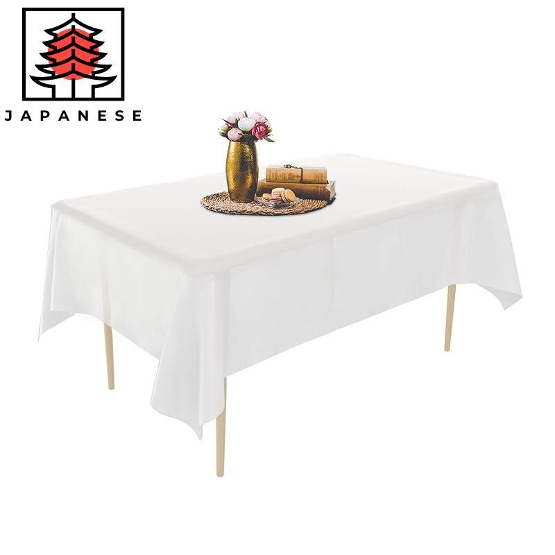 【Direct from JP】Disposable Tablecloth 137 x 274cm - White
Disposable Tablecloth 6 Pack 137 x 274cm -