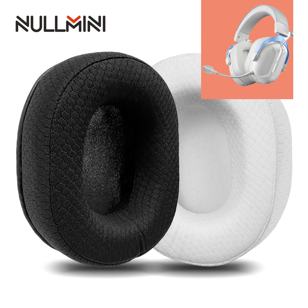 Miếng đệm tai nghe thay thế Nullmini cho tai nghe Mchose S9 Pro Lưới miếng đệm tai trắng Miếng đệm t