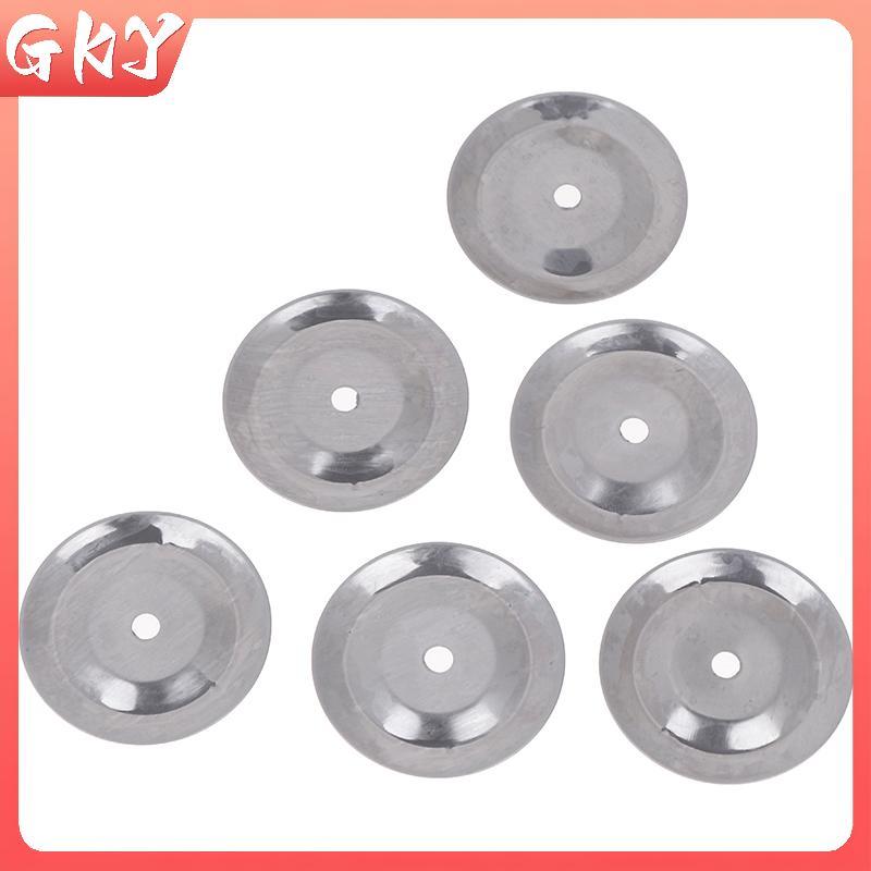 GKY 50 Chiếc Tambourine Chuông Vòng Jingle Bell Sắt Cho Chuông Tay Nhà Thờ Trống Snare Tambourine Vò