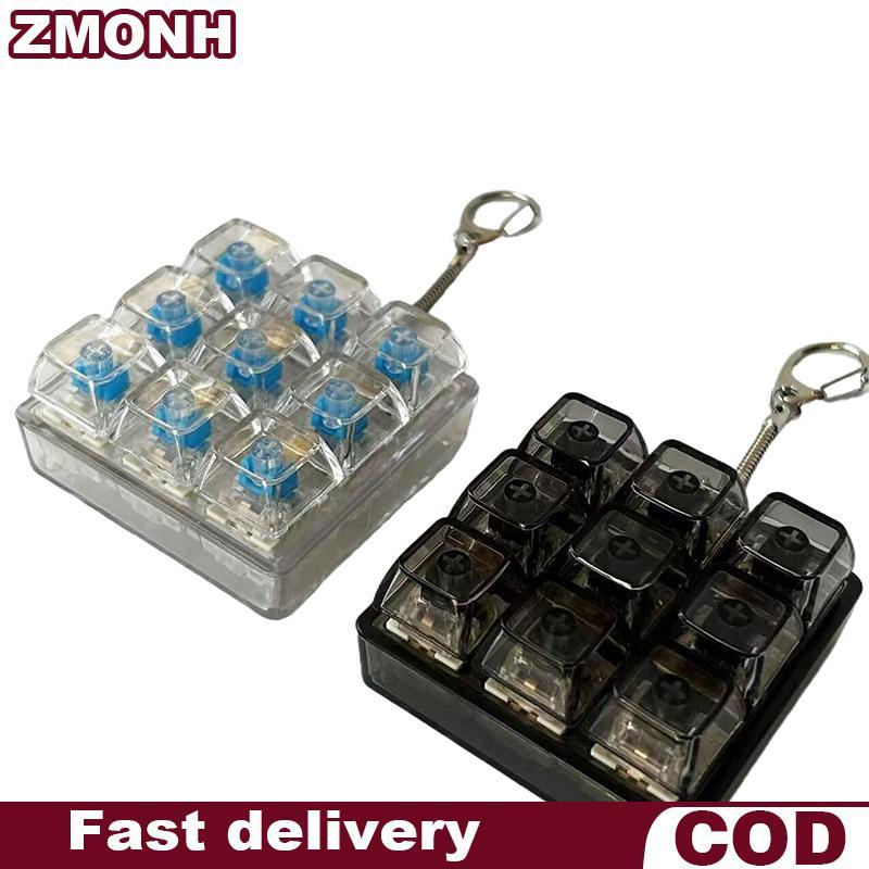 Zmo 4/9 Phím Bàn Phím Cơ Khí Trục Tester LED Bàn Phím Key Đồ Chơi