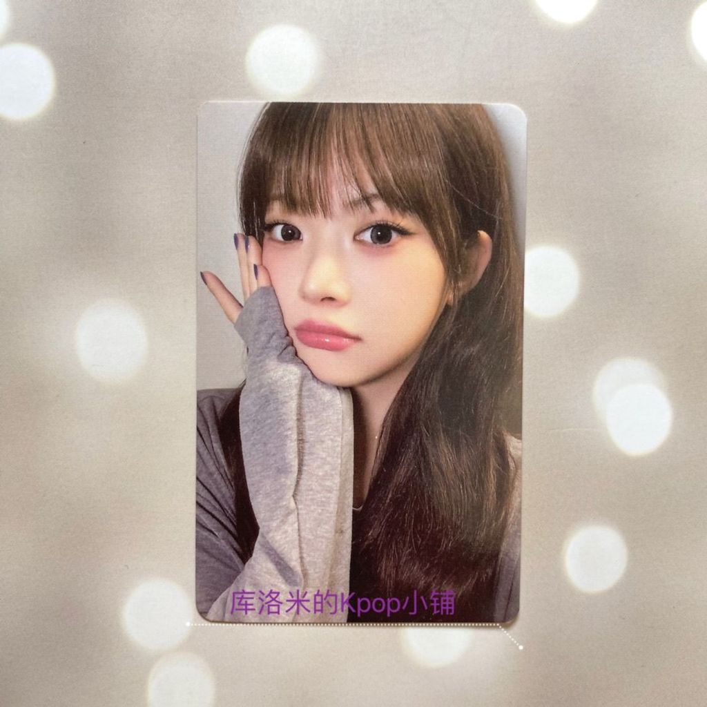 Lesserafim Chi Hồng Ân spaghetti wvs thẻ ký kết Eunchae