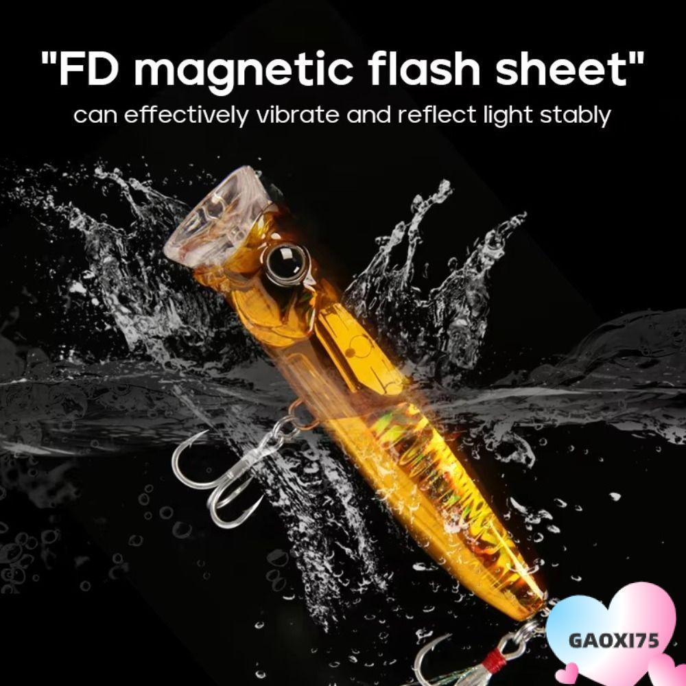 Gaoxi75 Mồi Cứng Nổi Poper 9.6g / 70mm, Dành Cho Câu Cá Bass