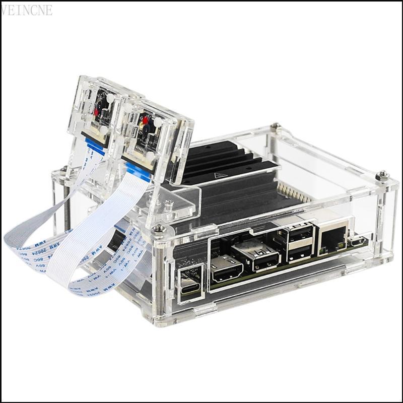 VEIN 1 Chiếc Acrylic Bền Cho Ốp Lưng Cho NVIDIA Cho Jetson Cho Nano B01 A02 Bộ Nhà Phát Triển Mini A