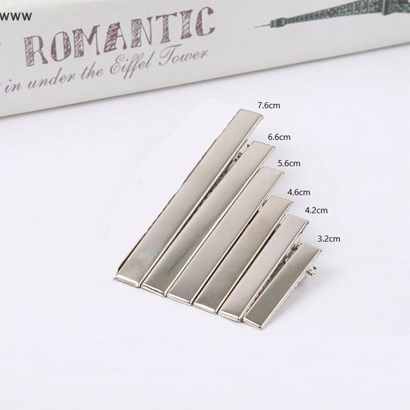 [Auz] 50 cái kẹp tóc Cá Sấu kim loại KẹP Răng Cá Sấu kẹp tự làm