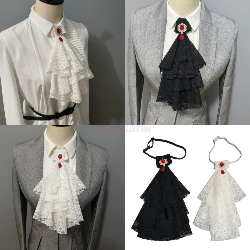 Vòng cổ ren đính đá style Gothic Victoria