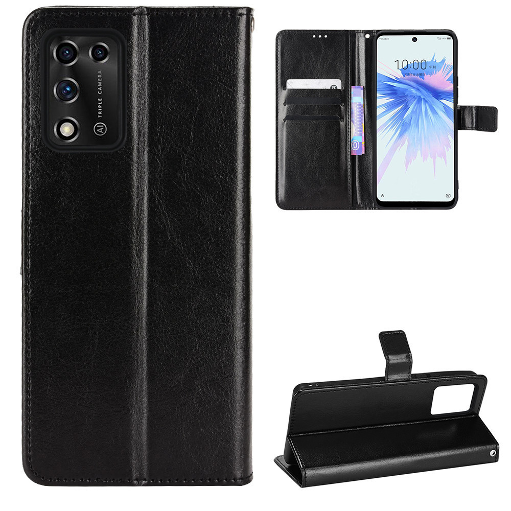 Dành Cho ZTE Nubia RedMagic 11 Air 5G Ốp Lưng Da PU Lật Sang Trọng Ví Dây Đứng Chống Sốc Dành Cho ZT