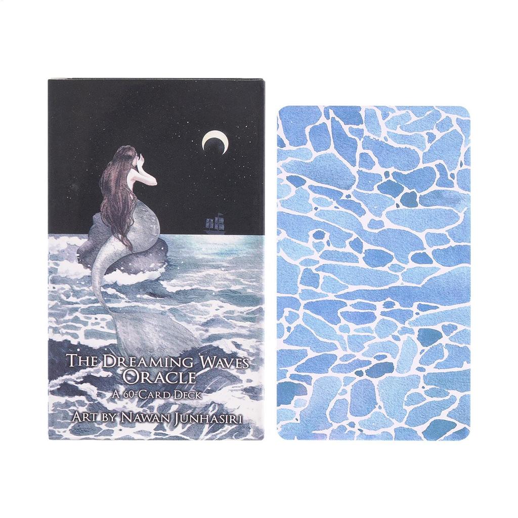 The Dreaming Waves Oracle 60 Tờ Dreamy Energy Oracle Cards Bảng Giải Trí Đạo Cụ Trò Chơi sonlekvn