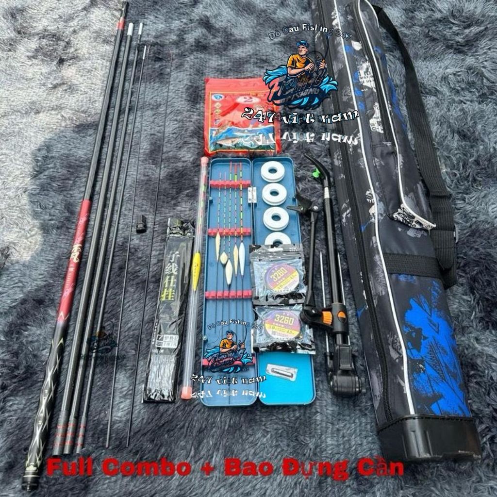 Combo Cần Câu Tay Handing Ryuki Bất Phàm 5H Chất Lượng Đi Câu Bắt Cá Fishing Câu Cá Đồ Câu Fishing 2