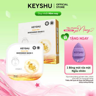 Mặt Nạ Bioessence Mask - Vitamin C KEYSHU Dưỡng Ẩm, Làm Dịu Và Sáng Da 10 Miếng 30ML