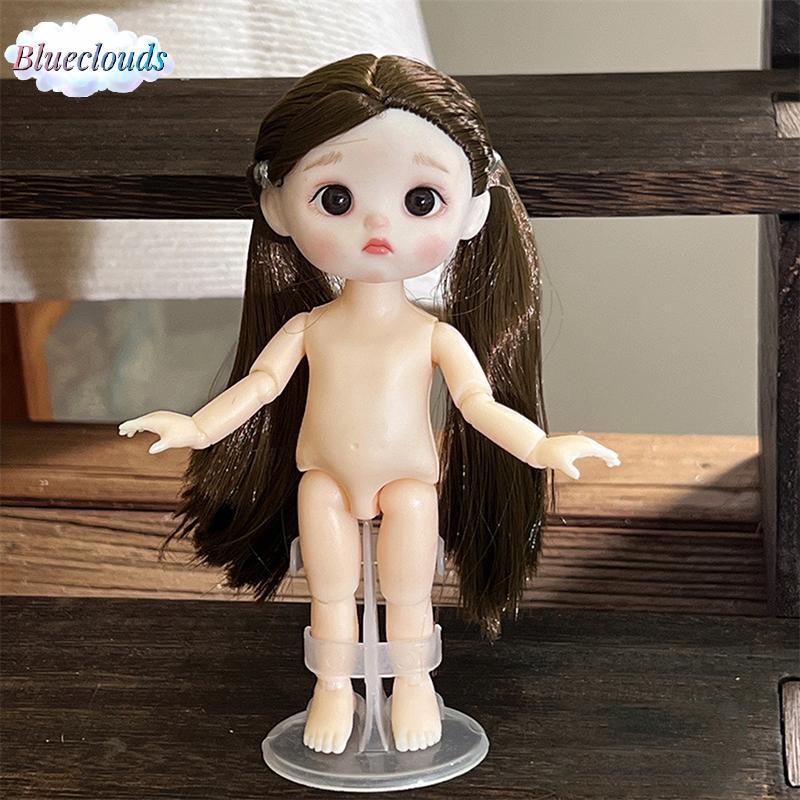 Blueclouds 1PC 16cm 1 / 8 BJD Doll 13 Khớp Di Chuyển Đồ Chơi Bé Gái Mới
