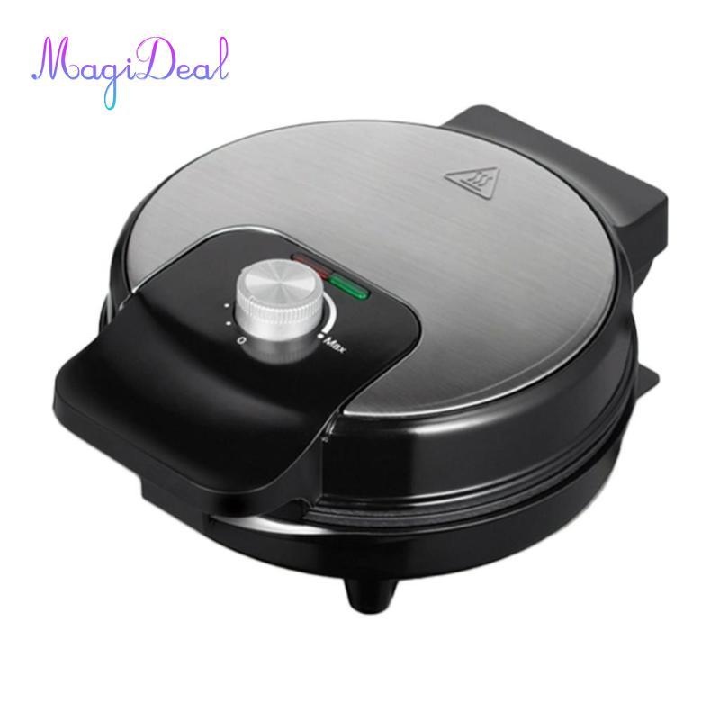 MagiDeal Waffle Cone Maker Dụng cụ làm bánh nhà bếp Máy làm bánh quế cho bữa sáng Làm bánh tại nhà
