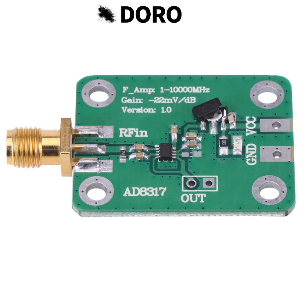Đồng hồ đo công suất đầu ra nhật ký DORO, -55dBm đến 0dBm 1M-10000 MHz AD8317 Máy dò logic Phát hiện
