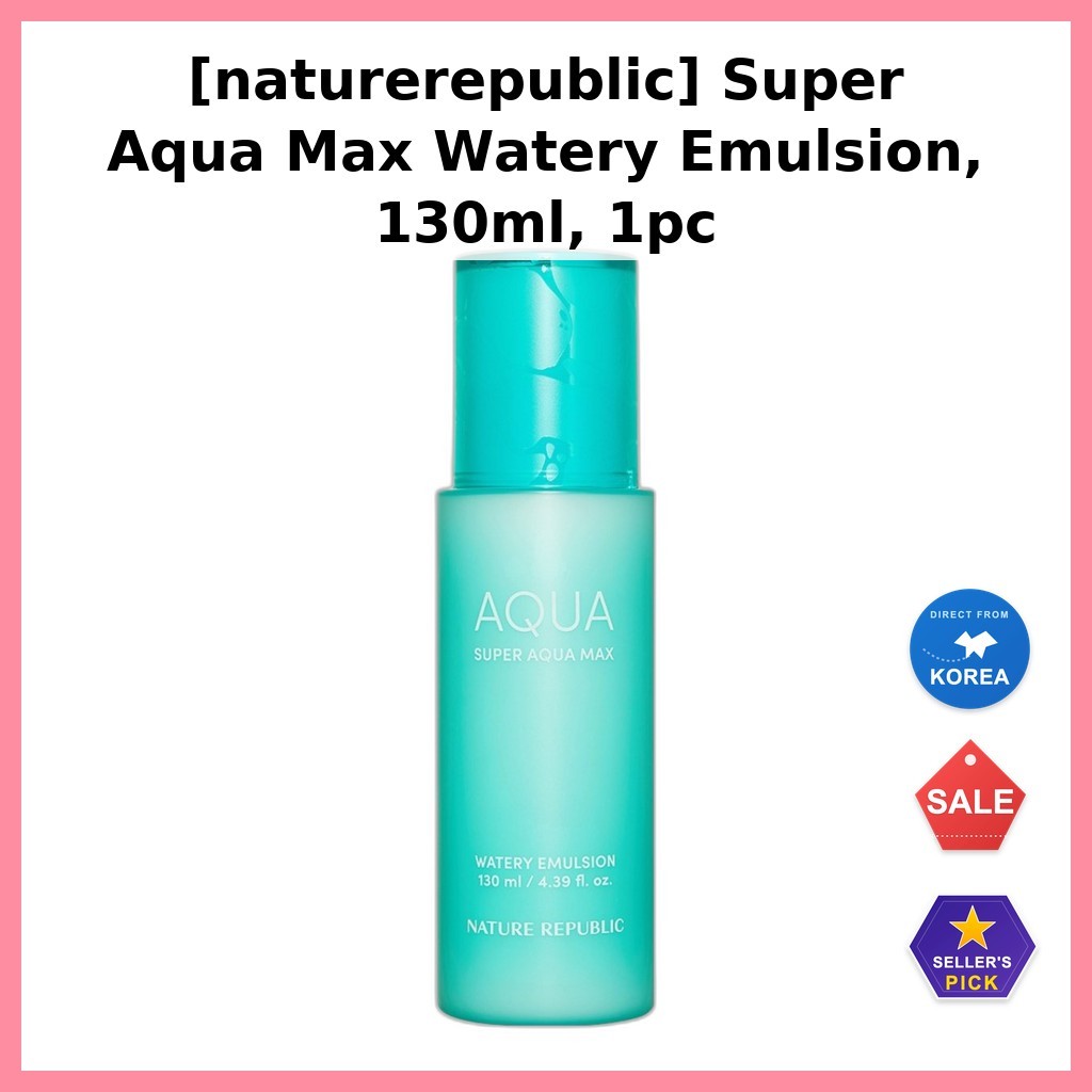 [naturerepublic] Nhũ tương nước Super Aqua Max 130ml