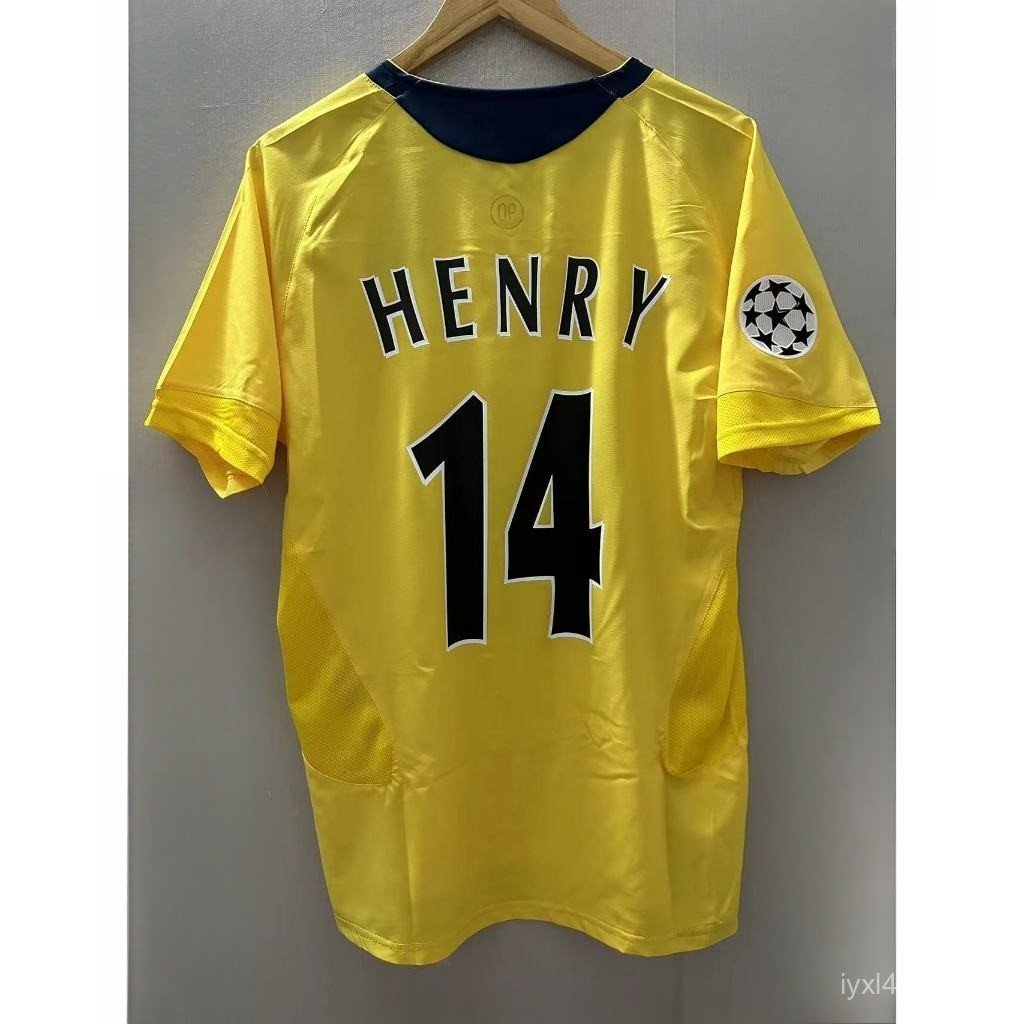 [Mới] Áo thun bóng đá Arsenal Retro 2005-2006 Áo thun tùy chỉnh