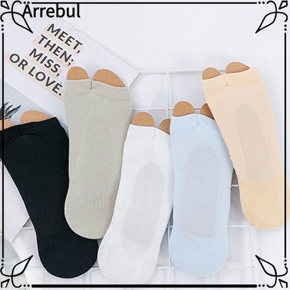 Tất miệng cá ARREBUL, Tất Cotton thoáng khí, Tất ngón chân xẻ mỏng 35-40 EUR