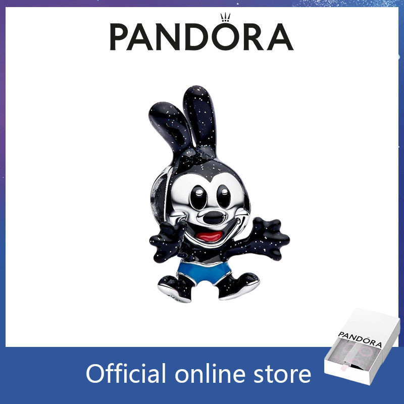 Trang sức bạc S925 Oswald The Lucky Rabbit Charm - Quà Tặng Sinh Nhật Perfect Choice
