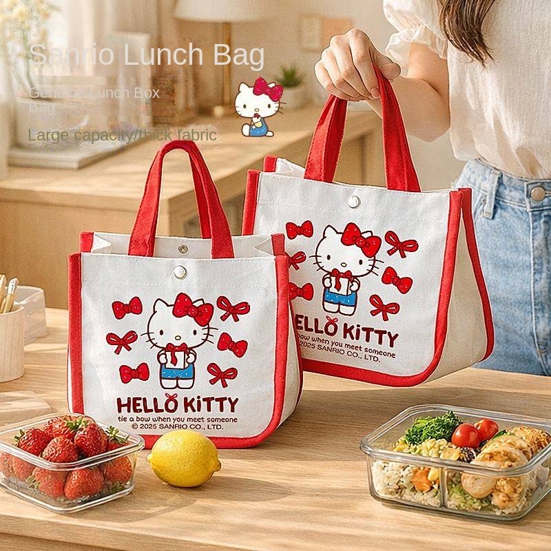 Lunch Bag Canvas Bag Waterproof Canvas Bag Handbag Cute Commuter Tote Bag for Going out zRqk
