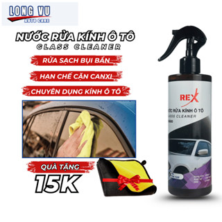 Chai xịt rửa kính ô tô REX RX6600 500ml Làm sạch vệ sinh và bảo dưỡng kính xe hơi