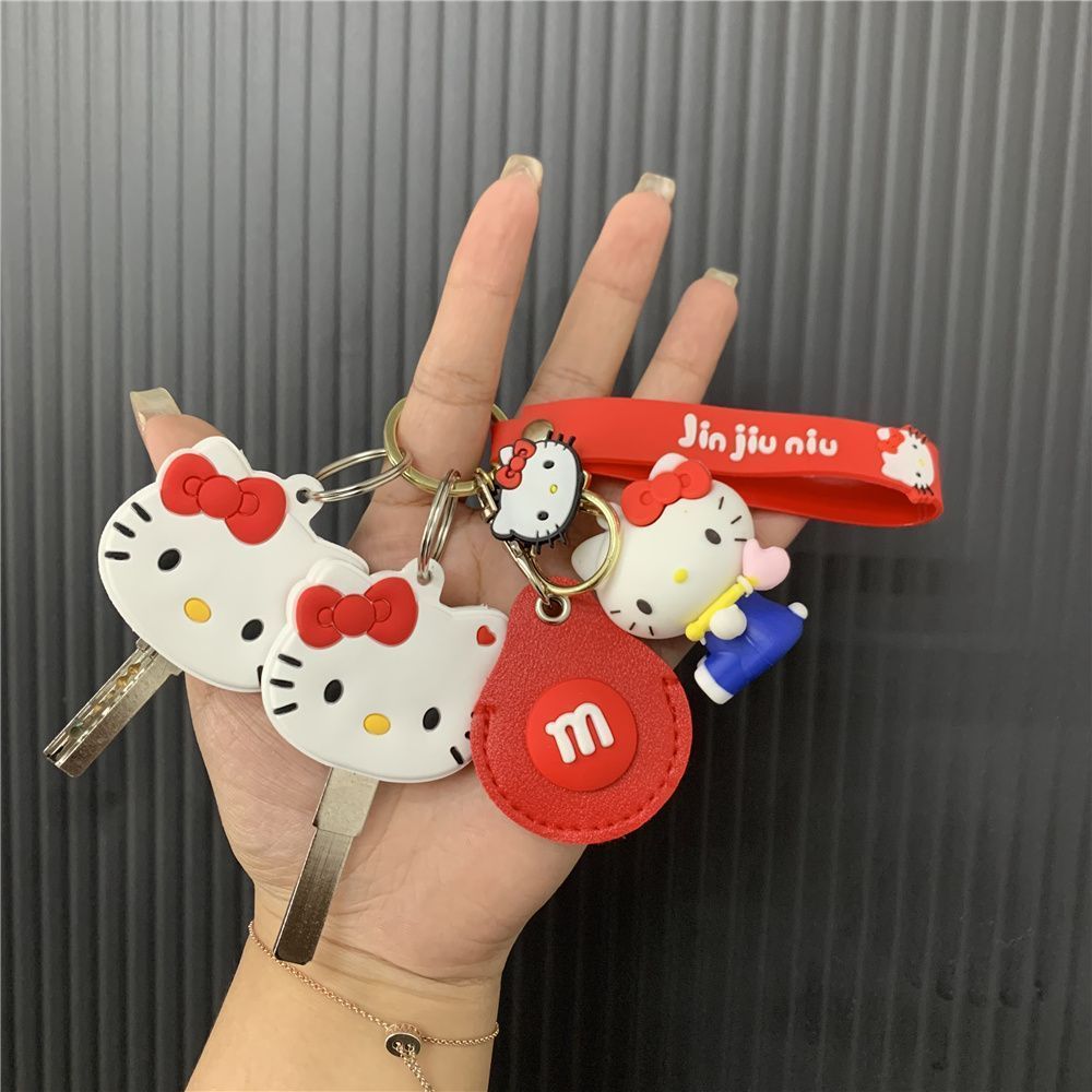 Hellokitty Móc Khóa Dễ Thương Kiểm Soát Truy Cập Thẻ Giọt Nước Chìa Khóa tiệm cận Thẻ Đựng Chìa Khóa