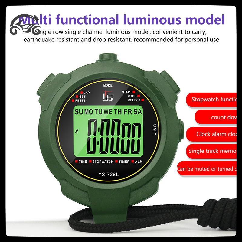 [8C11] Dụng cụ hẹn giờ bấm giờ đồng hồ bấm giờ 30h Đồng hồ bấm giờ cầm tay thi sĩ 0,01s Độ chính xác