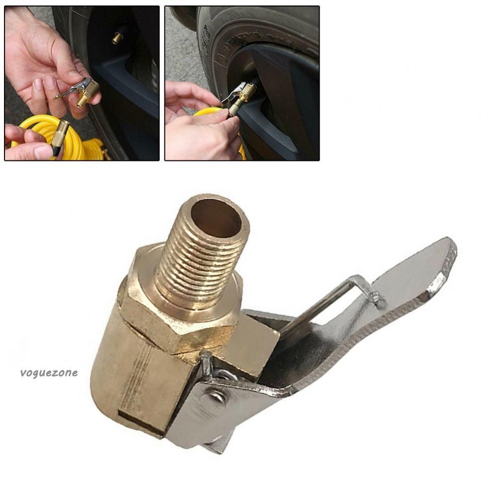#VOGUEZ#Inflator Connector 1pc 8MM Car Air Pump Nozzle Adapter Metal Bicycle Accessories