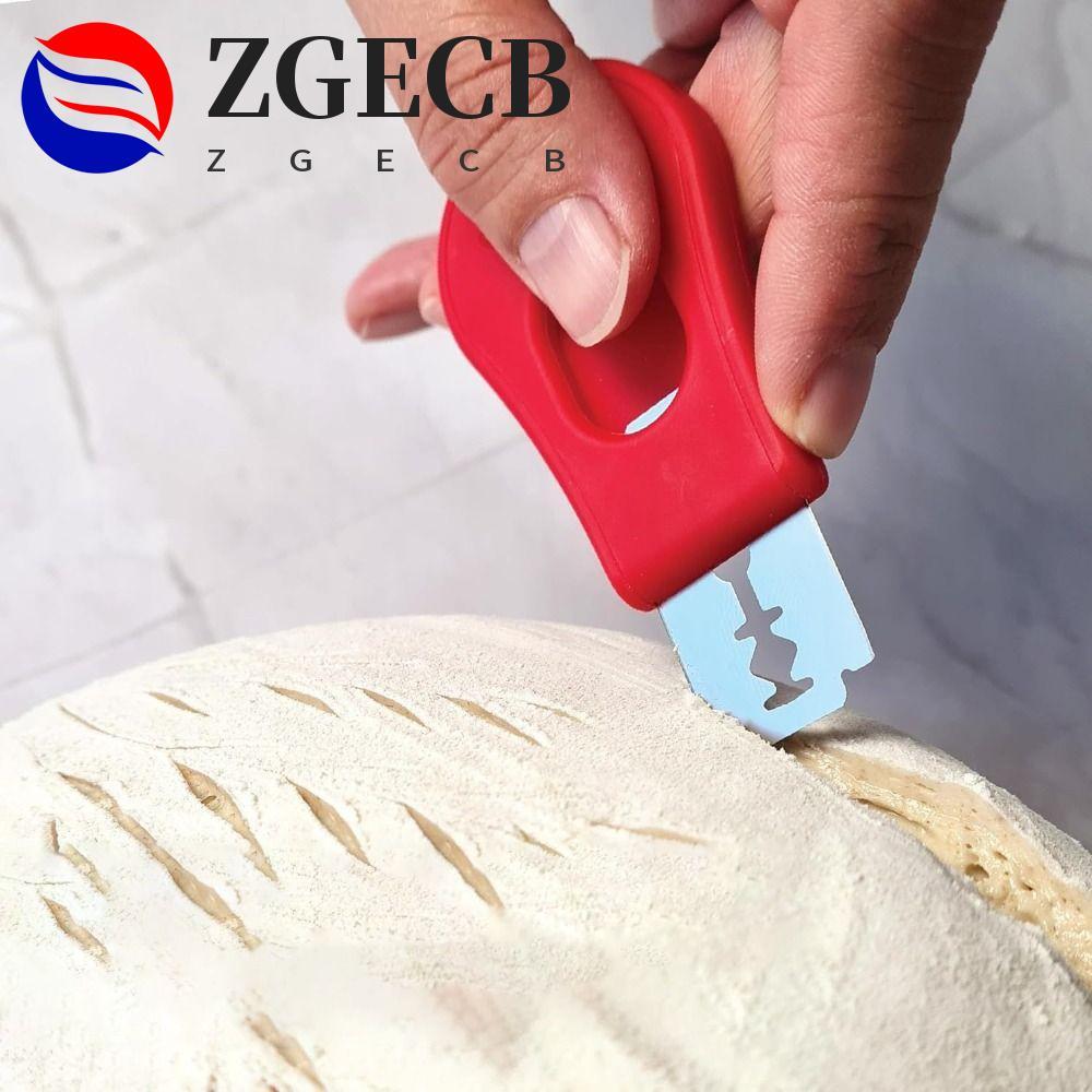 ZGECB 2 chiếc Máy cắt bột chua, Máy cắt tỉa bánh mì có thể mở rộng, Mini an toàn với máy cắt thay th