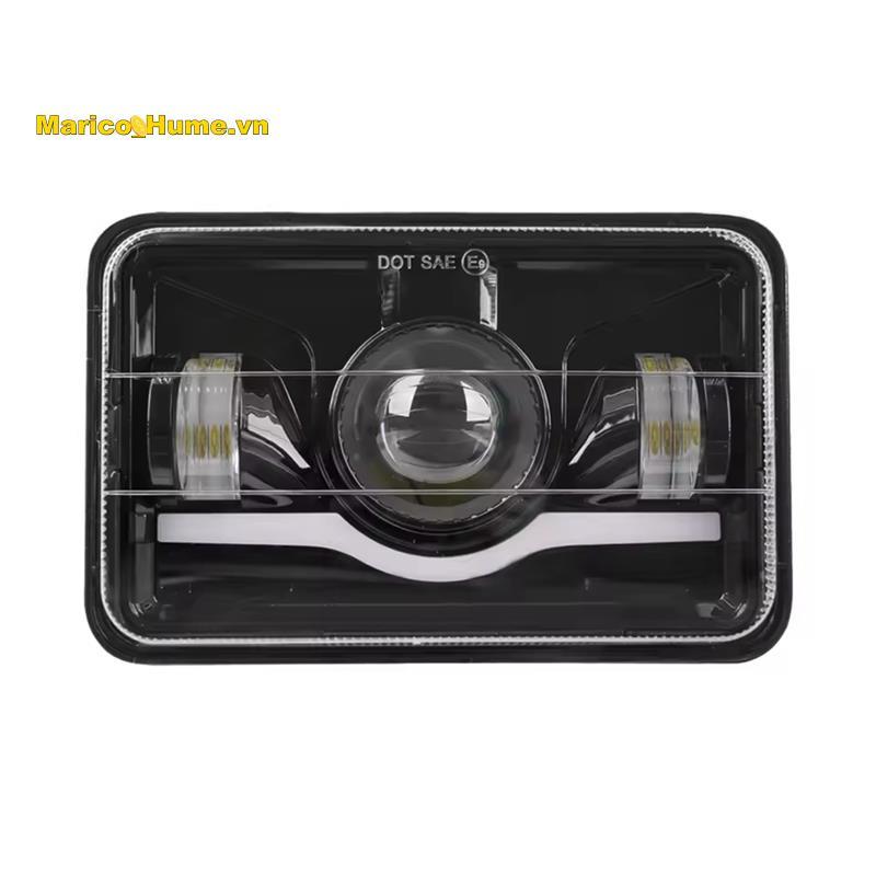 H4656 H4651 Đèn Pha LED 4 "X6" Máy Chiếu Ống Kính Hình Cầu Đèn Pha LED Cho DRZ400S DRZ400SM DRZ250 D