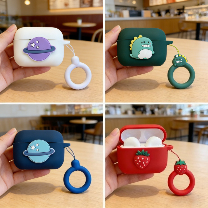 Ốp Lưng Hoạt Hình Cho Beats Studio / Solo Buds Ốp Lưng Tai Nghe Silicon Phụ Kiện Bao Cho Beats Solo 