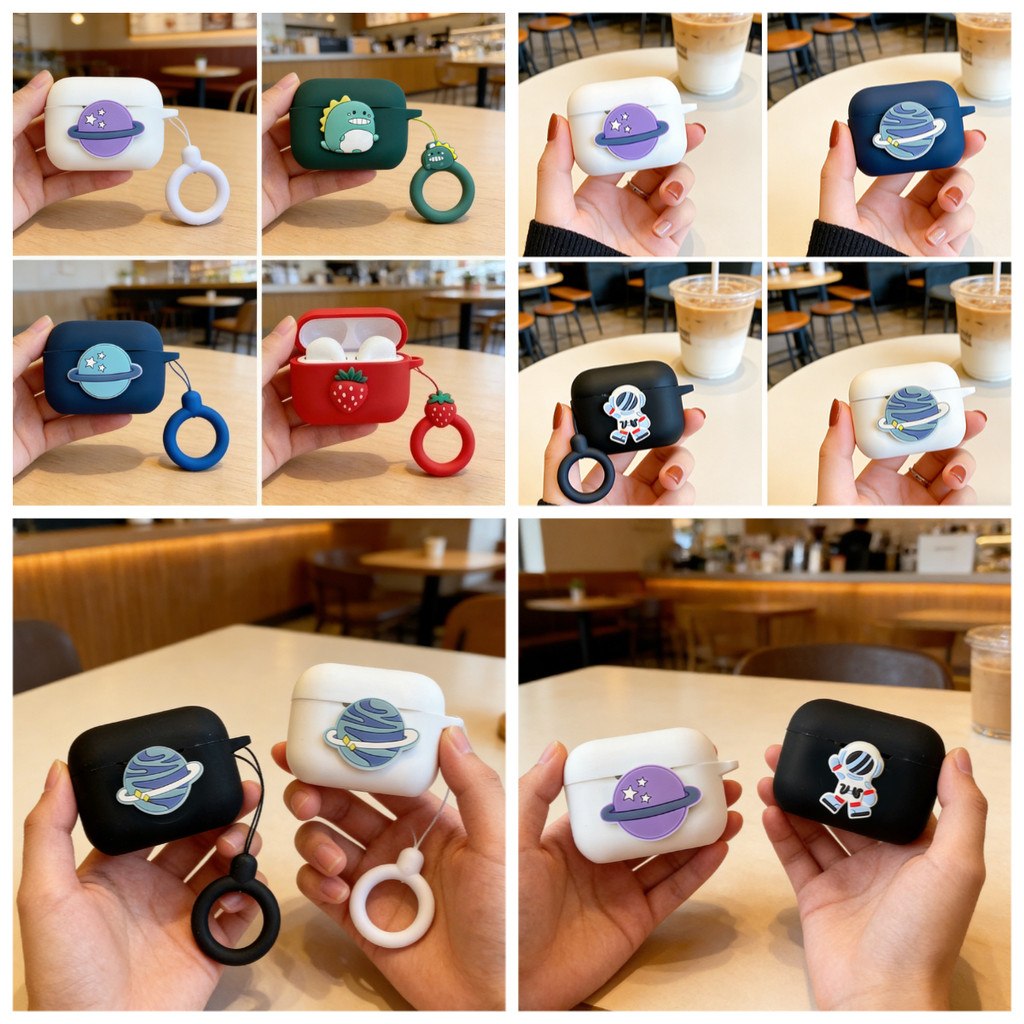 Ốp điện thoại hoạt hình cho SoundPEATS Free2 Classic / Opera03 / Opera 05 / MiNi Pro HS / Clear Dot 