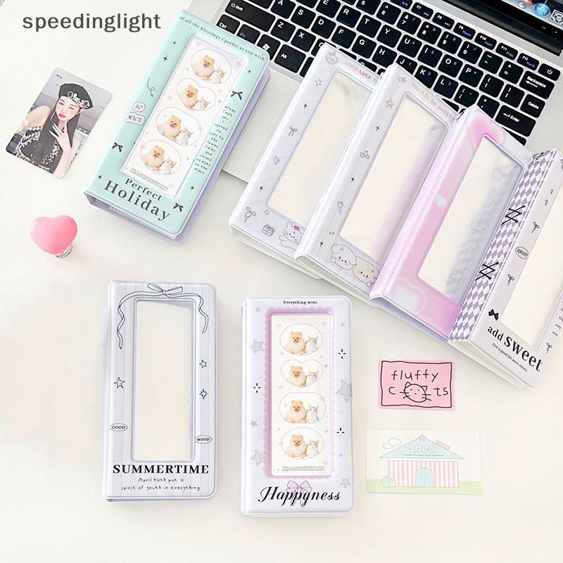 [SPGH] Sách Chất Kết Dính Thẻ Ảnh Cho Photocards 2x6 Inch Hot